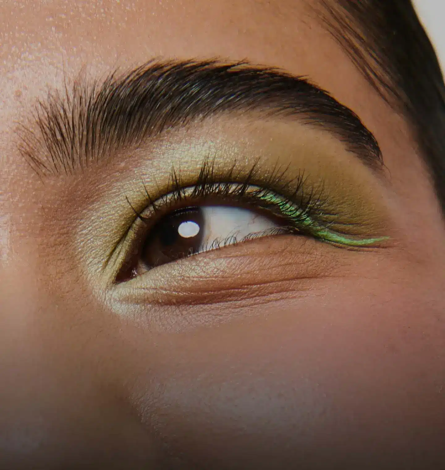 beautiful lashes after a lash tint at Ivy Reign